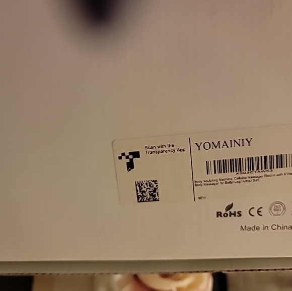 NEW YOMAINIY Body Sculpting Machine Cellulite Massager Electric w 5 Washable Pad - Picture 9 of 13